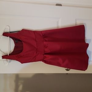 JACOB BRAND red dress ,size 3/4